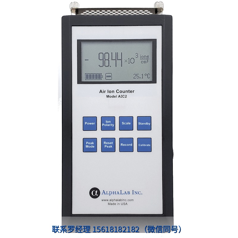 美国 AlphaLab Air Ion Counter 空气离子计数器 元锤科技 OneHammer Tech 中国供应
