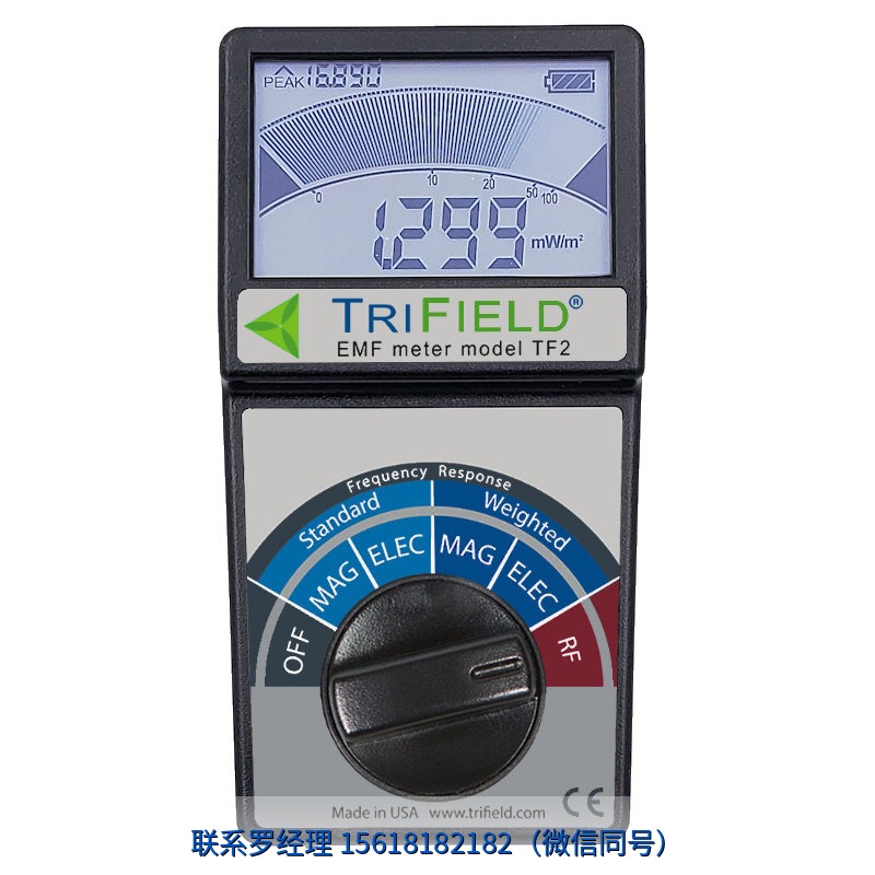美国 AlphaLab TriField TF2 三合一电磁场/射频/电场强度测试仪 元锤科技 OneHammer Tech 中国供应