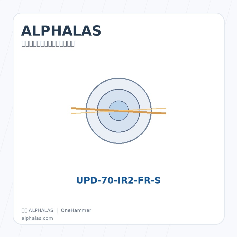 德国 ALPHALAS UPD-70-IR2-FR-F 超快光电探测器与激光诊断组件，元锤OneHammer 提供中国客户选型、报价与技术支持