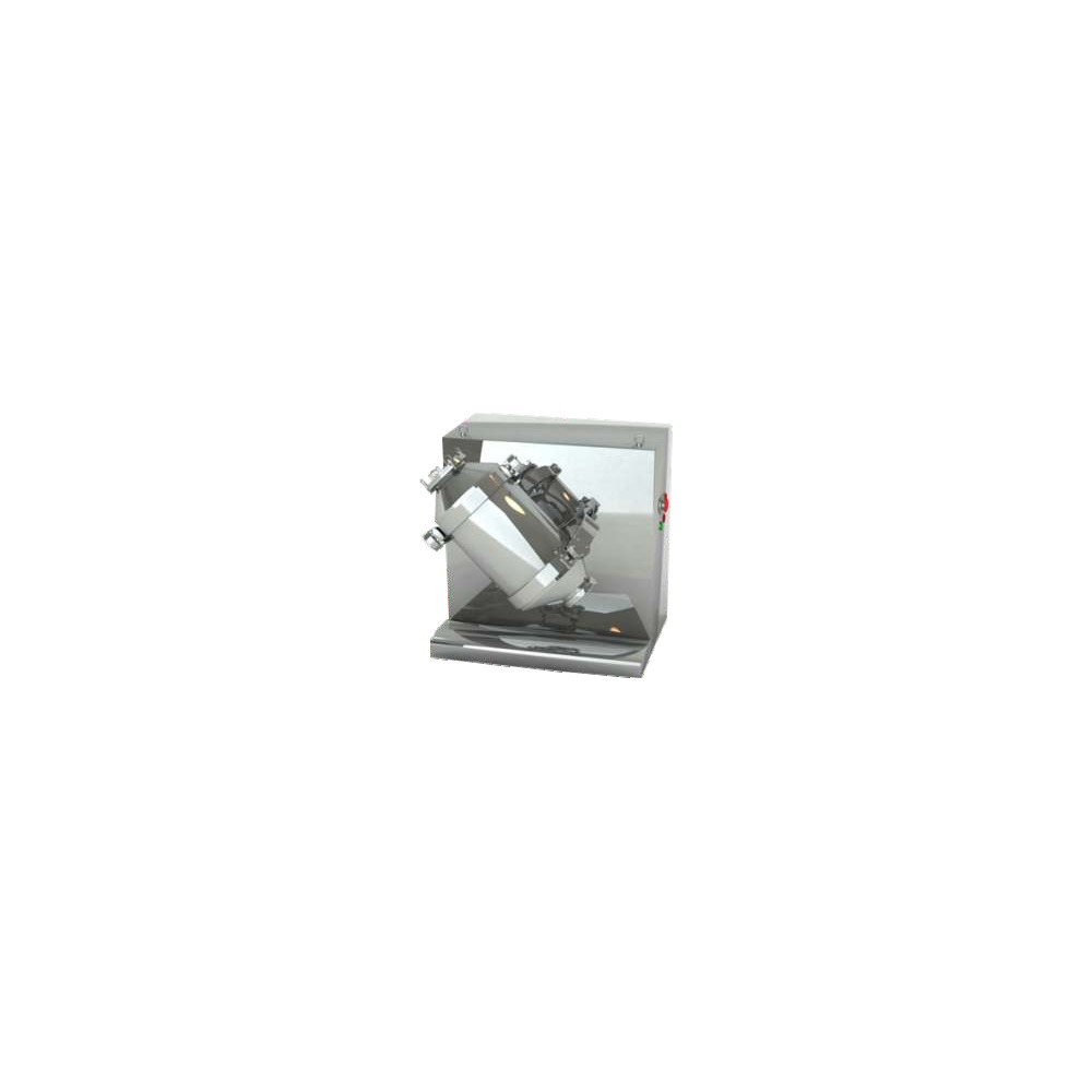 印度 Alphie Mixers Alphie 100 Fixed Drum 3D 粉体混合器，Alphie Mixer 中国客户选型 元锤OneHammer