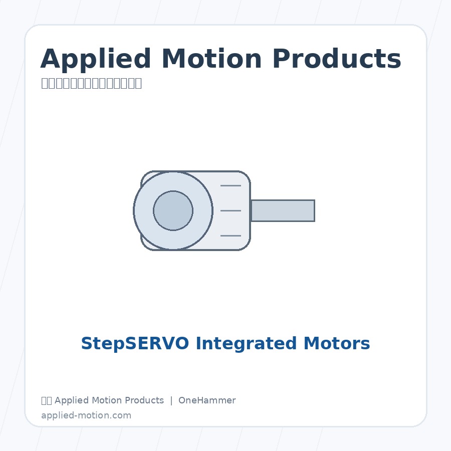 美国 Applied Motion Products TSM Integrated Motors 步进、伺服与集成运动控制系统，元锤OneHammer 提供中国客户选型、报价与技术支持