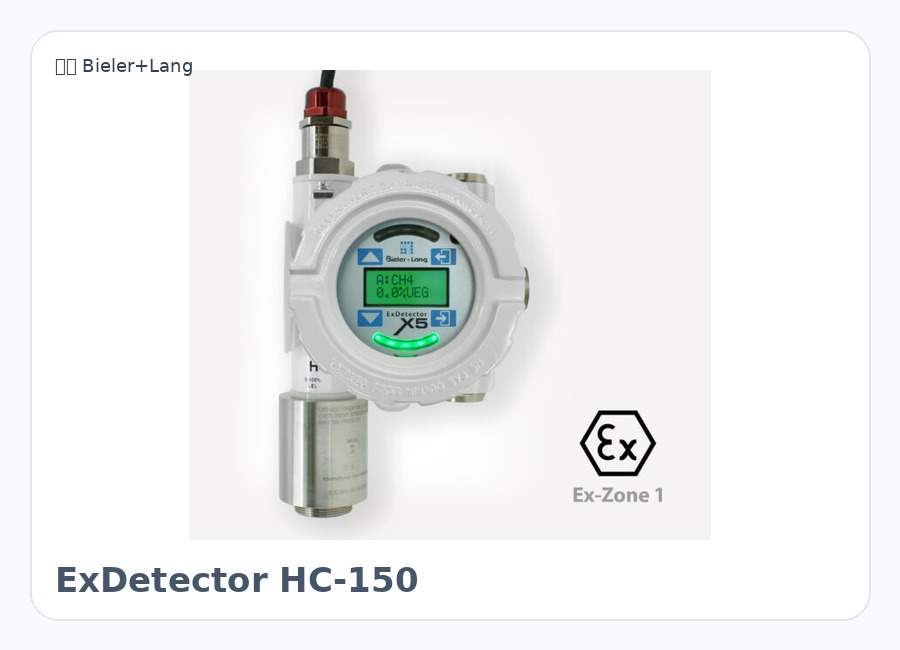 德国 Bieler+Lang ExDetector HC-150 工业气体检测器 气体泄漏报警器 气体检测变送器