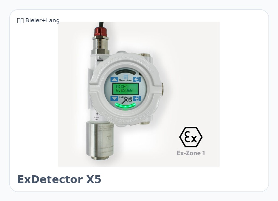 德国 Bieler+Lang ExDetector X5 工业气体检测器 气体泄漏报警器 气体检测变送器