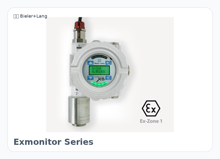 德国 Bieler+Lang Exmonitor Series 工业气体检测器 气体泄漏报警器 气体检测变送器