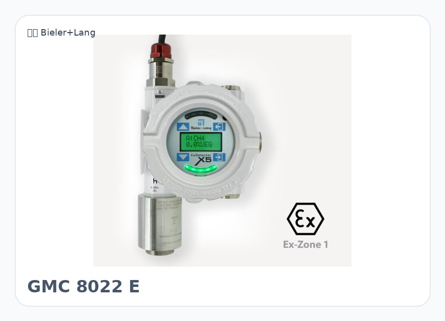 德国 Bieler+Lang GMC 8022 E 工业气体检测器 气体泄漏报警器 气体检测变送器