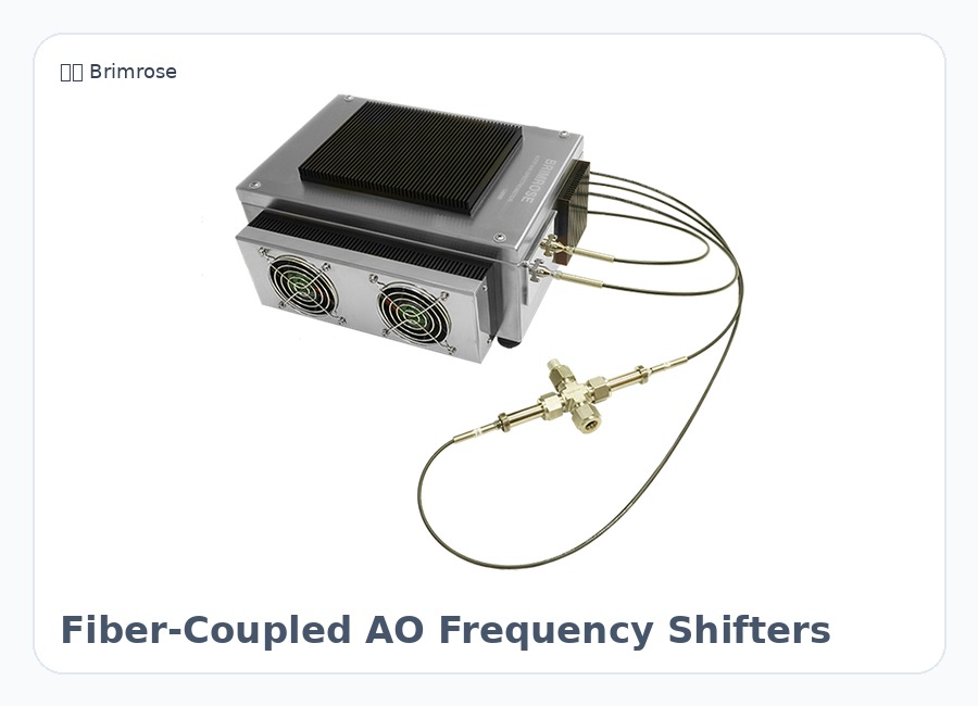 美国 Brimrose Fiber-Coupled AO Frequency Shifters AOTF近红外光谱仪 在线过程分析仪 声光可调滤波器