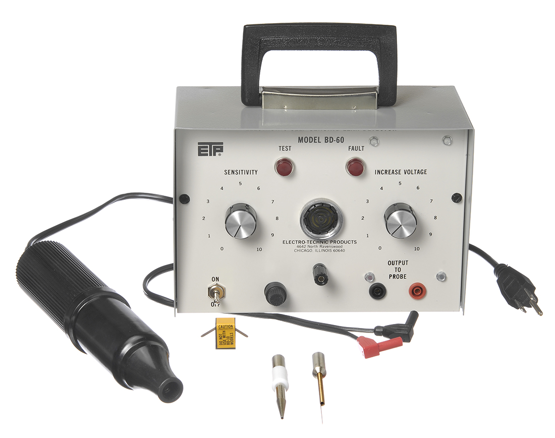 美国 Electro-Technic Products BD-60 Holiday Detector，高压火花检漏仪和工业涂层缺陷检测设备，元锤OneHammer 选型报价