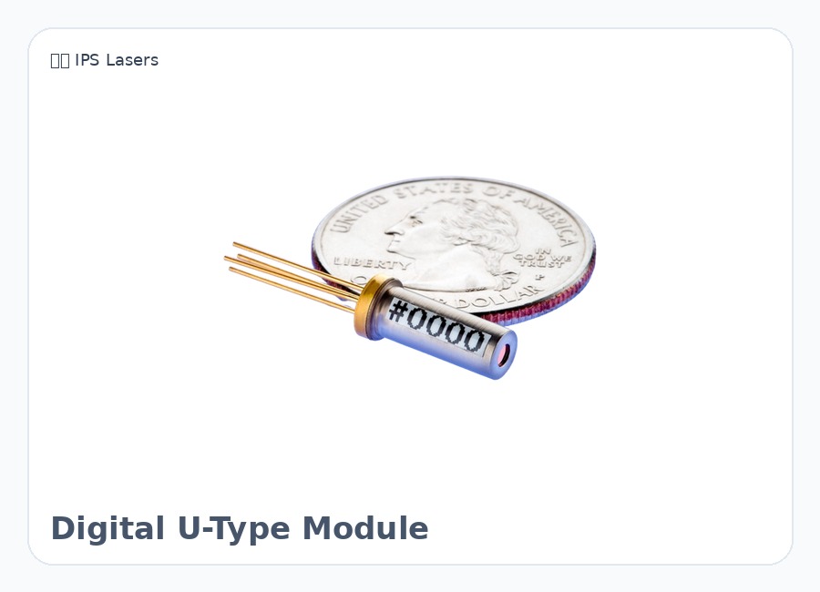 美国 IPS Lasers Digital U-Type Module 半导体激光器模块 拉曼激光器 波长稳定激光二极管