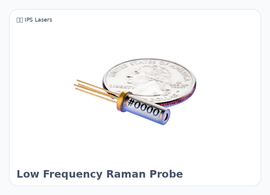 美国 IPS Lasers Low Frequency Raman Probe 半导体激光器模块 拉曼激光器 波长稳定激光二极管