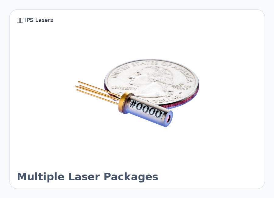 美国 IPS Lasers Multiple Laser Packages 半导体激光器模块 拉曼激光器 波长稳定激光二极管
