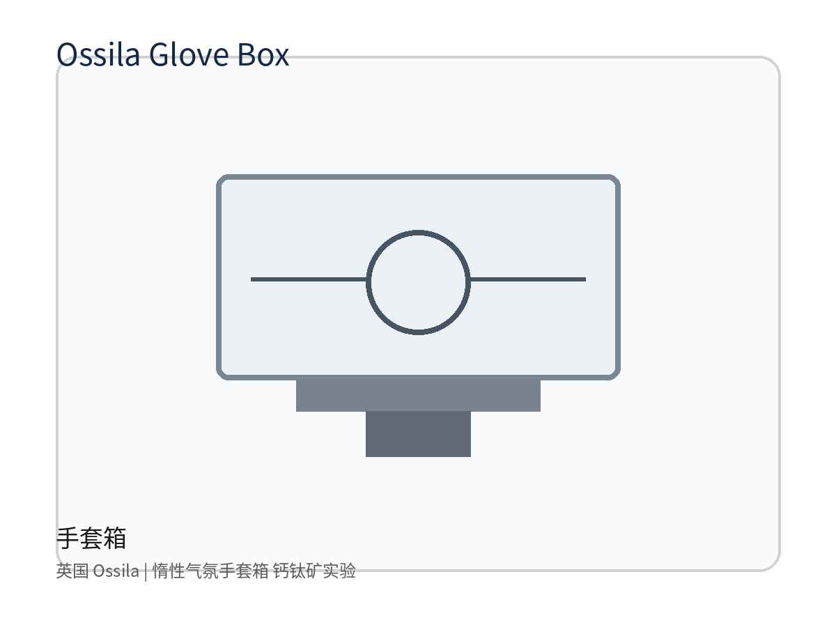 英国 Ossila Glove Box 手套箱 惰性气氛手套箱 钙钛矿实验