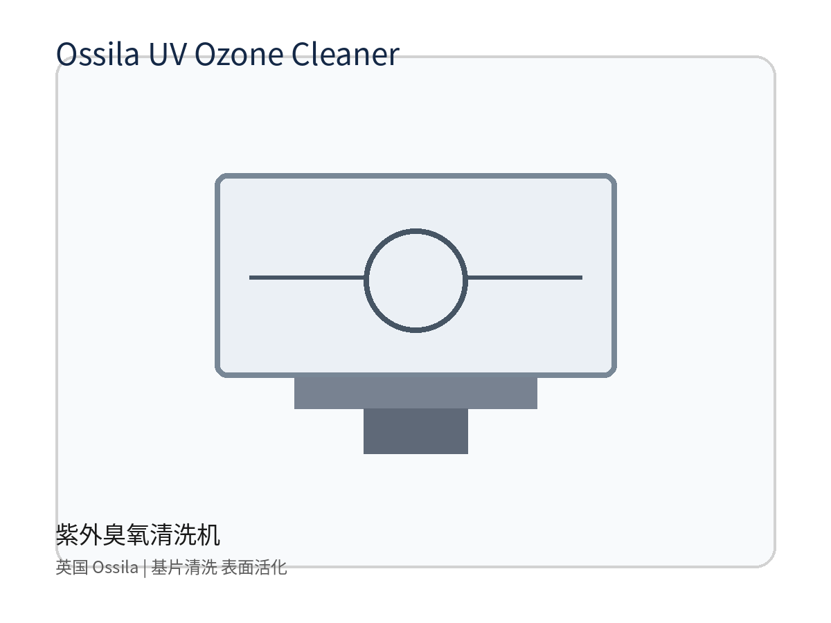 英国 Ossila UV Ozone Cleaner 紫外臭氧清洗机 基片清洗 表面活化