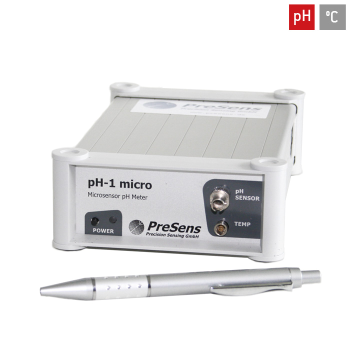 PreSens pH-1 micro 微型 pH 传感器测量仪 元锤OneHammer中国区代理 选型采购报价