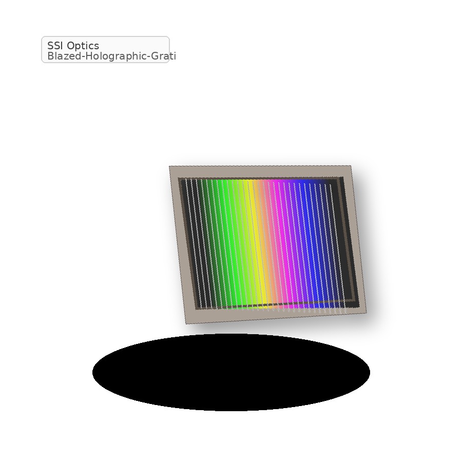美国 SSI Optics Blazed-Holographic-Gratings 闪耀全息衍射光栅 用于光谱分析、UV 检测、半导体检测和科研光学系统 元锤OneHammer OneHammerTech