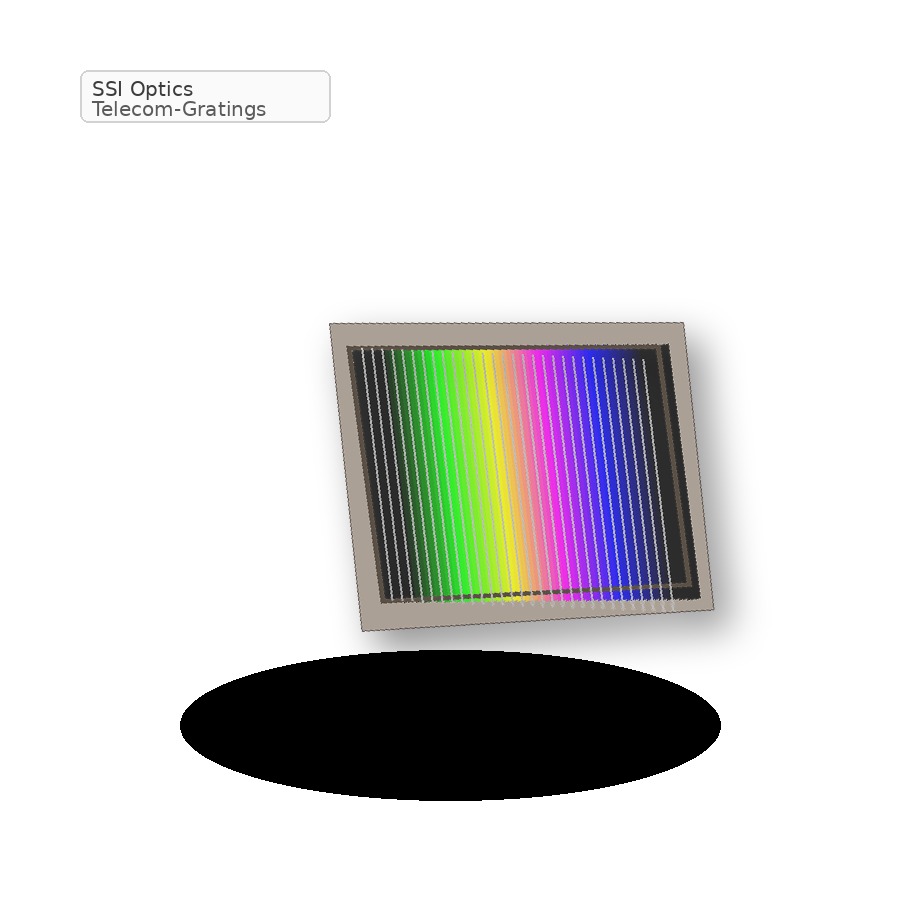 美国 SSI Optics Telecom-Gratings 闪耀全息衍射光栅 用于光谱分析、UV 检测、半导体检测和科研光学系统 元锤OneHammer OneHammerTech