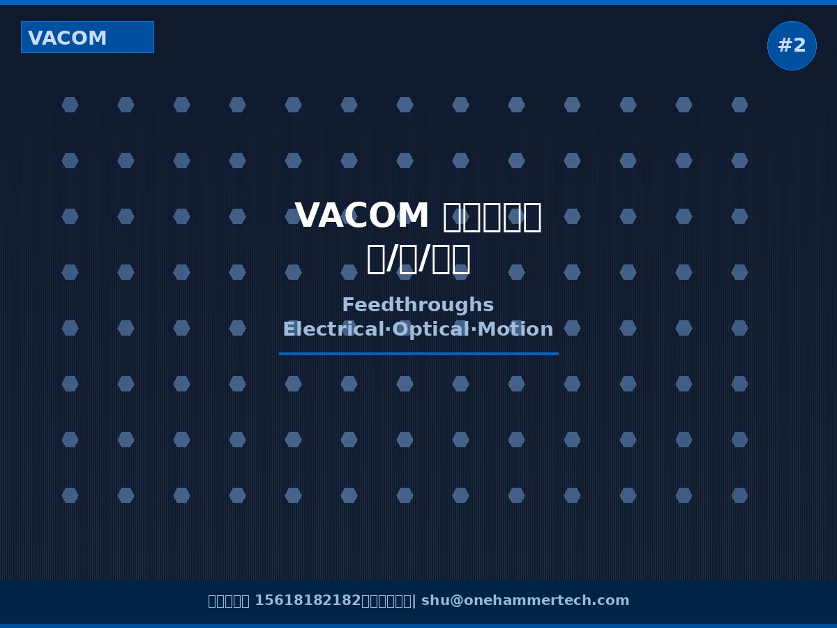 VACOM 真空馈通件