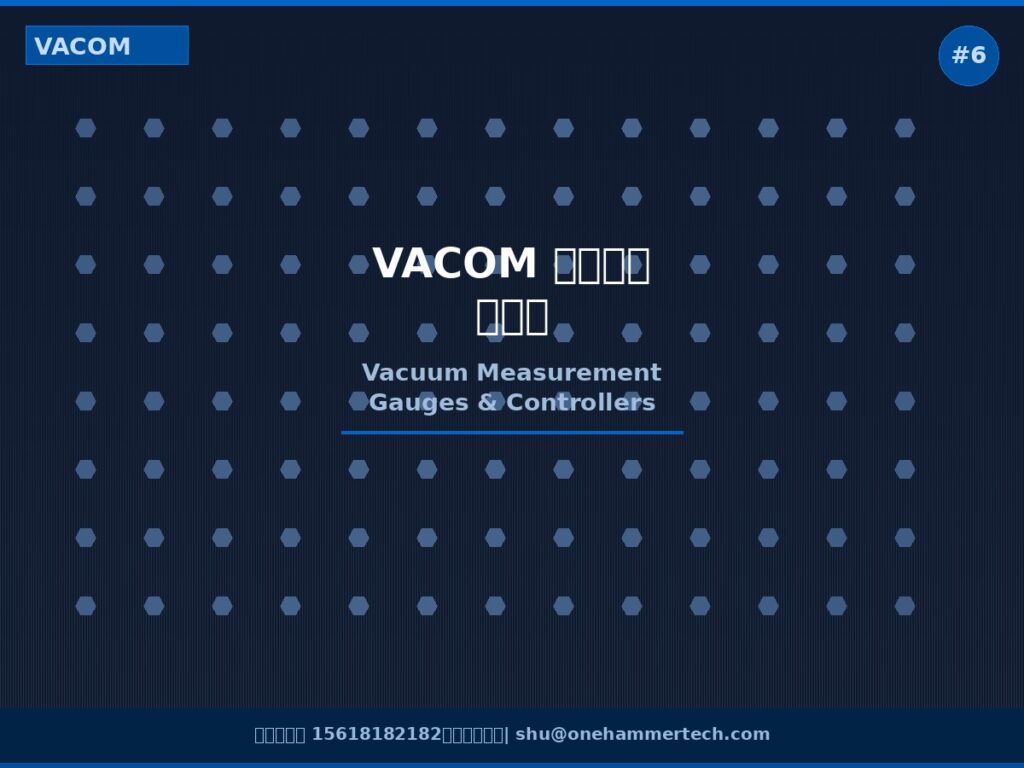 VACOM 真空测量